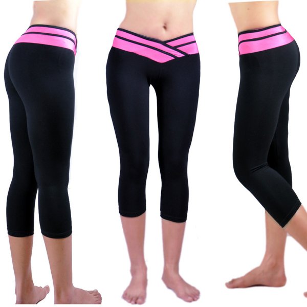 Womens Printed Yoga Leggings Sports Fitness Tights Trousers (Size XL)9.